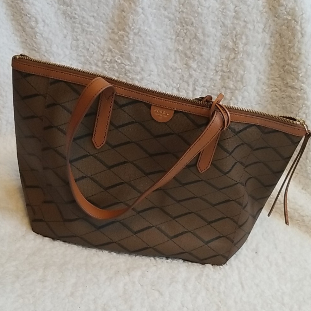FOSSIL Sydney Tote with Key Fob